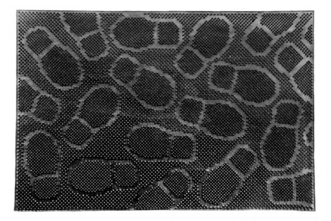 Covoras de intrare din cauciuc Pantofi, Vanora, 40×60 cm Covoare