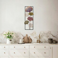 Decoratiune de perete, Fig, Metal, Dimensiune: 32 x 90 cm, Multicolor