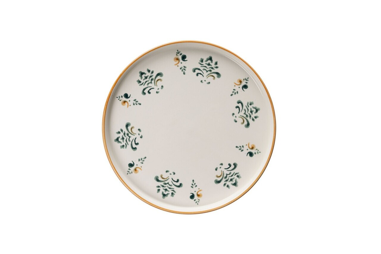 Set de mic dejun, Hermia, 430KSV1365, Ceramica, Platou: 25 x 11 x 3,5 cm (2 bucăți), Multicolor - view 3