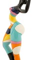 Figurina decorativa Dancing Girl Rubic -A, Mauro Ferretti, 12.5x10x38 cm, polirasina, multicolor