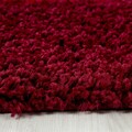 Covor Shaggy Louis Border, Decorino, 80x150 cm, polipropilena, rosu