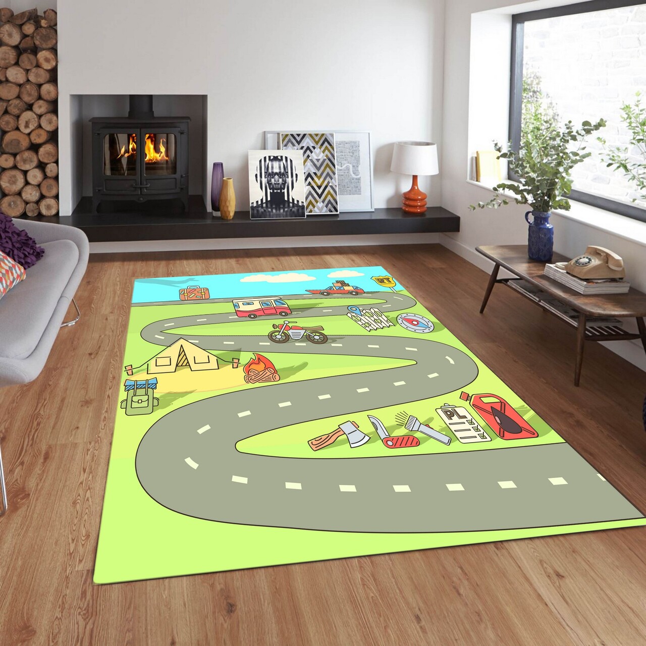 Covor (140 x 220), Cgkids11, 140x220 cm, Multicolor - view 2