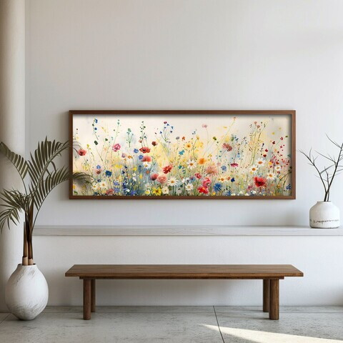 Tablou decorativ, FAH087-120, MDF, Lemn masiv, Multicolor