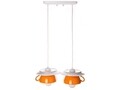 Lustra Afternoon tea, Deco Republic, E27, 2x60W, ceramica, portocaliu