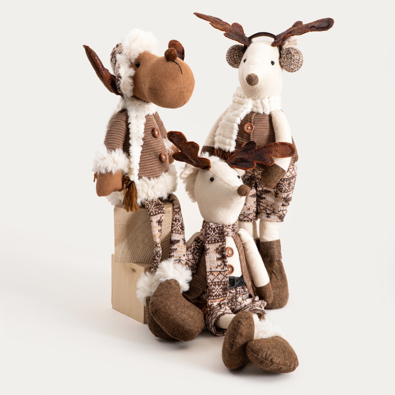 Decoratiune Ren Latest, Homla, 69 cm, poliester, maro