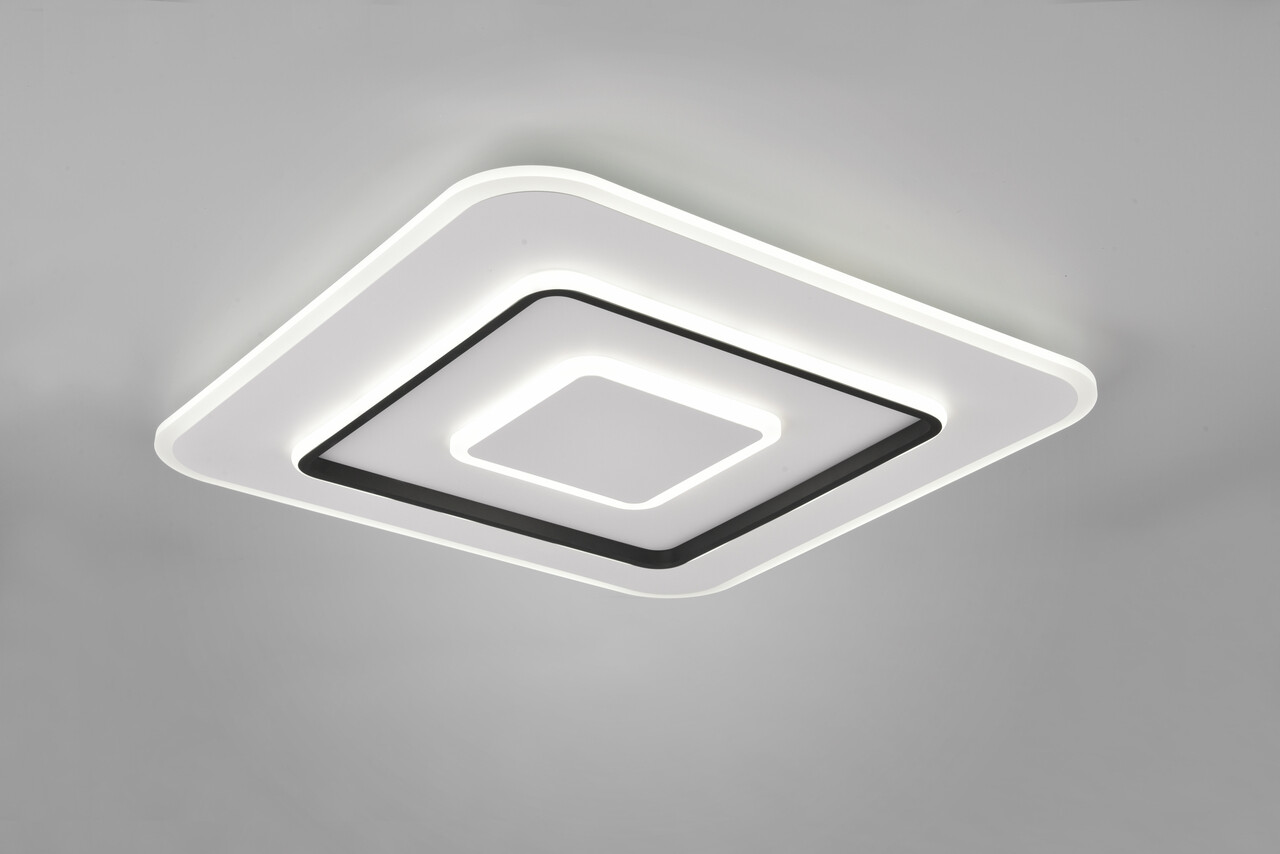 Plafoniera Jora, RL, 60x60x6 cm, 55W, 1x SMD, metal, alb mat