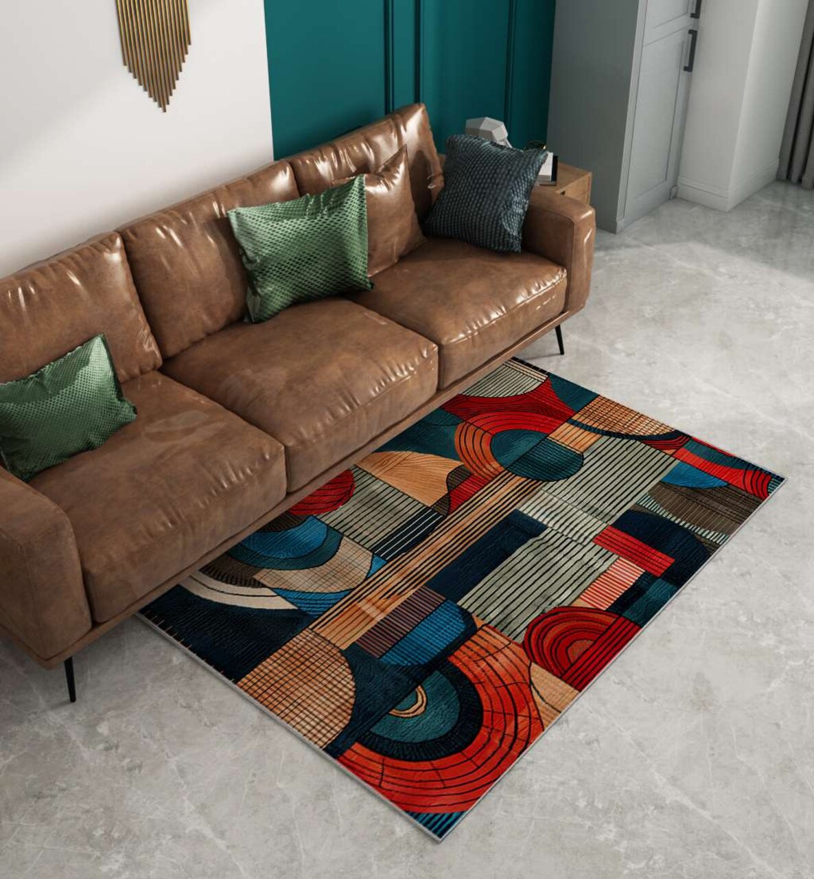 Covor (140 x 220), BSR-3, 140x220 cm, Multicolor - view 3