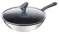 Tigaie Wok cu capac, Tefal, Daily Cook, 28 cm Ø, inox