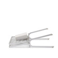 Scurgator de vase cu suport tacamuri, pliabil, Brabantia, SinkSide, 37x33x31.5 cm, aluminiu, gri deschis