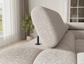 Coltar extensibil dreapta 3 locuri ELTAP, RT-20BAF, Fectory, 346x205x93 cm, lemn/poliester, bej deschis
