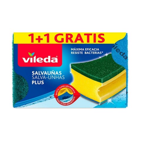 Set 2 bureti pentru vase, vileda, spuma