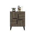 Consola, Olivia, Makro, 70 x 90 x 35 cm, pal melaminat, nuc
