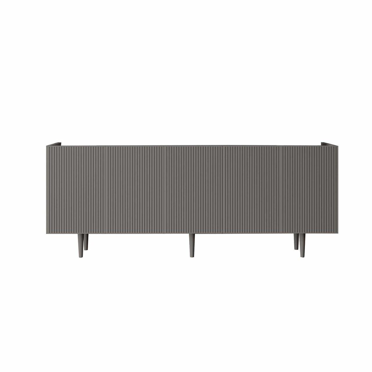 Consola, Hanah Home, Capella 180, 180x60x40 cm, MDF, Gri - view 3
