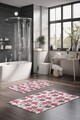 Set covorase de baie, Cartwright, CT-5336, Poliester, Multicolor