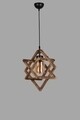 Candelabru, Luin, 8310-1, E27, 60 W, lemn/metal