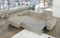 Coltar extensibil stanga 4 locuri ELTAP, Armd-366, Armando, 289x203x85 cm, lemn/poliester, bej deschis