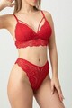 Set lenjerie intima sutien si chiloti, 999MRE1705 - 80, Miorre, 90% poliamida/10% elastan, Rosu