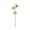 Aplica de perete, Fulgor, 942FLG1189, Metal, Auriu