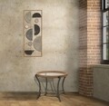 Decoratiune de perete Geometric, Mauro Ferretti, 28.5 x 74 cm, fier