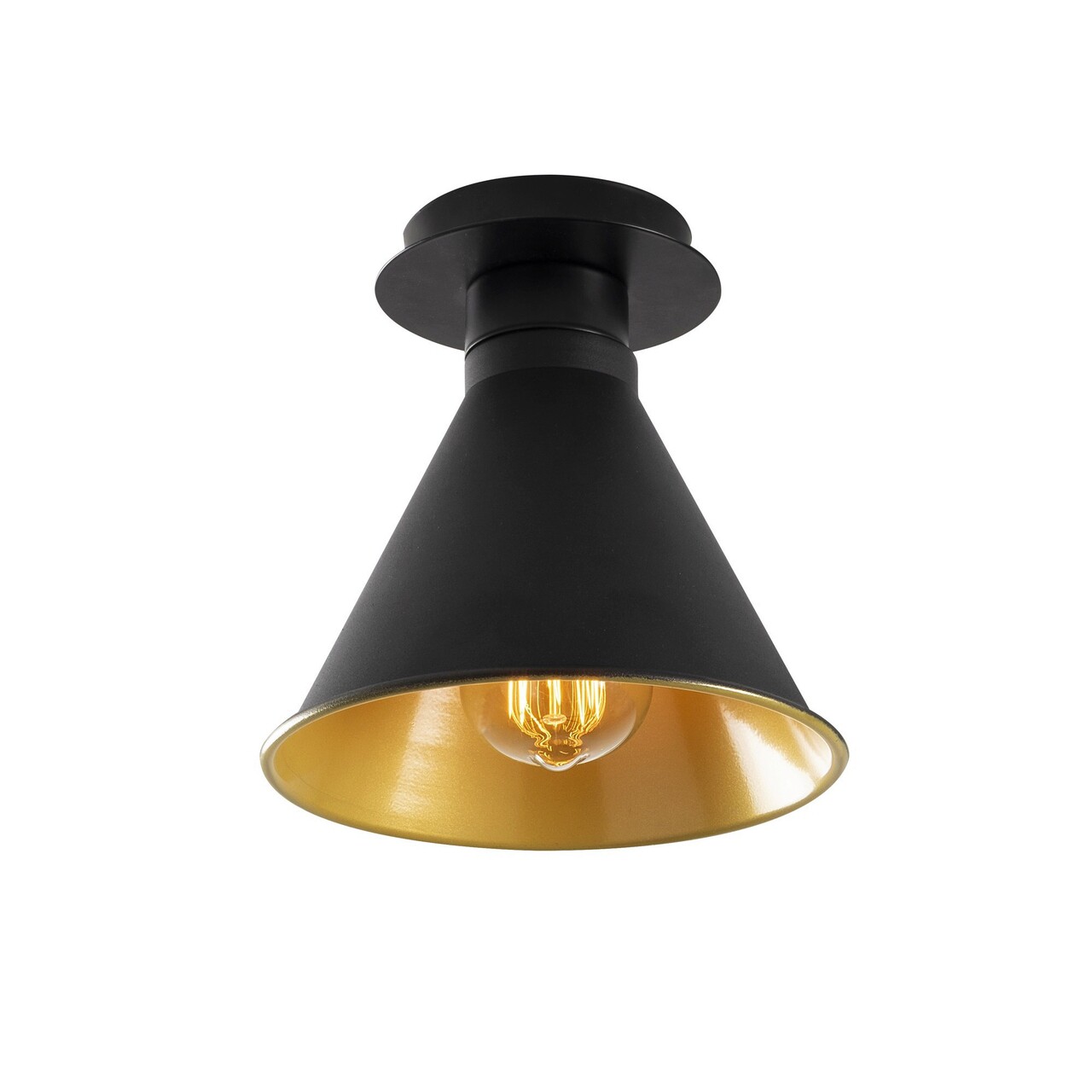 Lustra, Alby, 525NOR1307, Metal, Negru - 1 | YEO