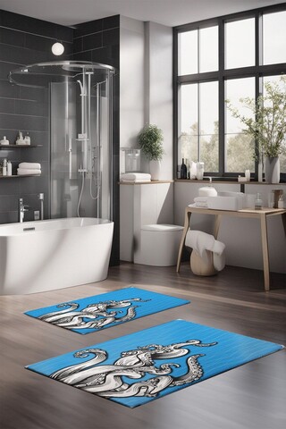 Set covorase de baie, Cartwright, CT-5290, Poliester, Multicolor