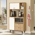 Dulap multifunctional, Locelso, RE3-SW, Stejar / Alb