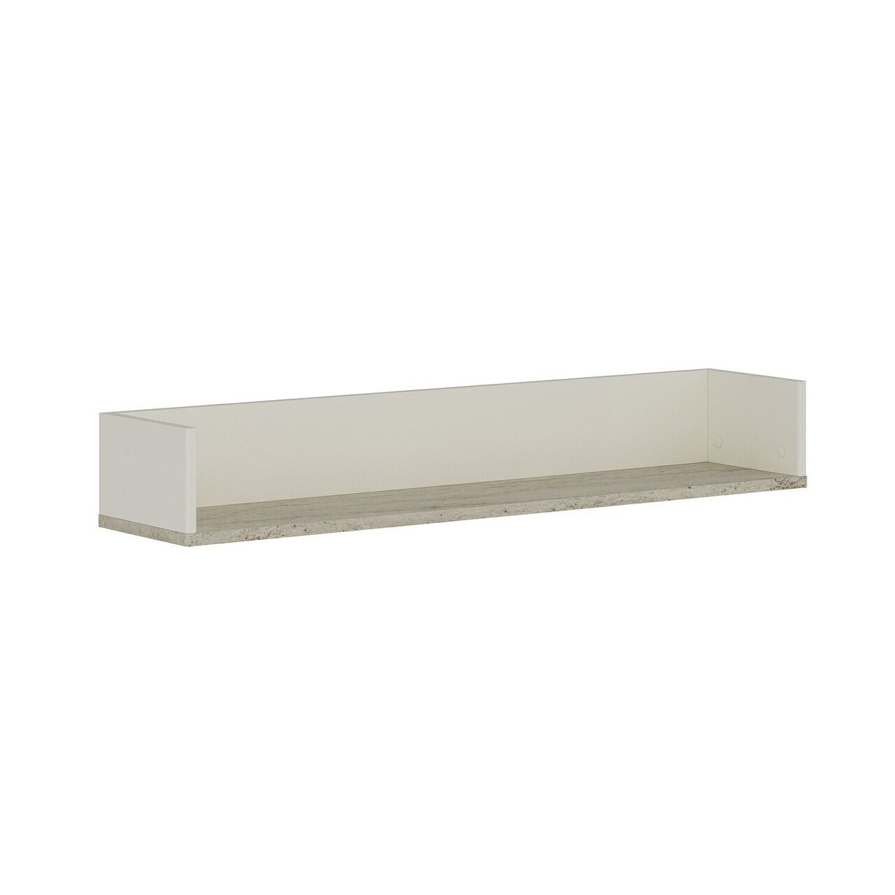 Comoda TV, Hanah Home, Valento, 115x17x25 cm, Piatră Lunii / Travertin — imaginea 4