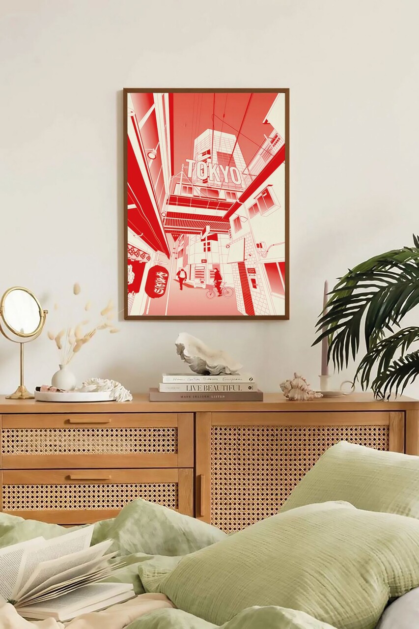 Tablou decorativ Lmnmdlkahve14 Vopsea: 100% MDF (grosime: 27 mm) Multicolor