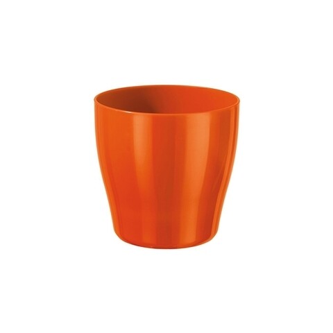 Ghiveci Living, 35 cm Ø, 23.42 L, plastic, portocaliu