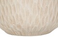 Vaza decorativa Shade, Mauro Ferretti, 35x32.5 cm, oxid de magneziu, crem