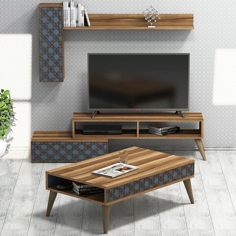 Set mobilier living, Hommy Craft, Planet, Nuc / Calcedonie Calcedonie