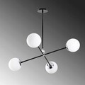 Lustra, Sheen, 521SHN3371, Metal, Alb/Negru