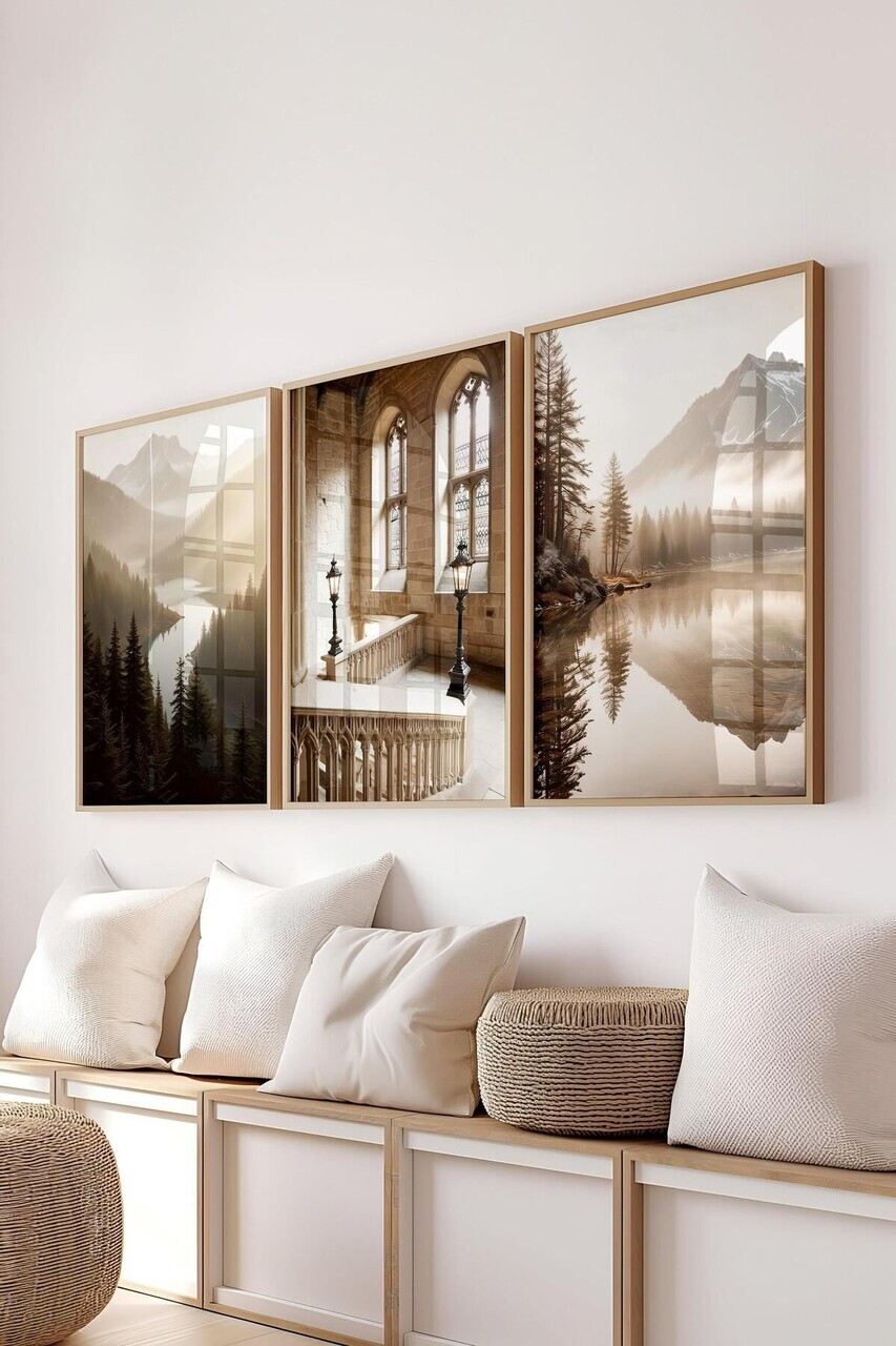 Set de pictură decorativă, Ç-300689, Sticla PVC, Multicolor — imaginea 2