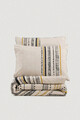 Lenjerie de pat dubla King (FR), Elvira - Black, Cotton Box, Bumbac Ranforce