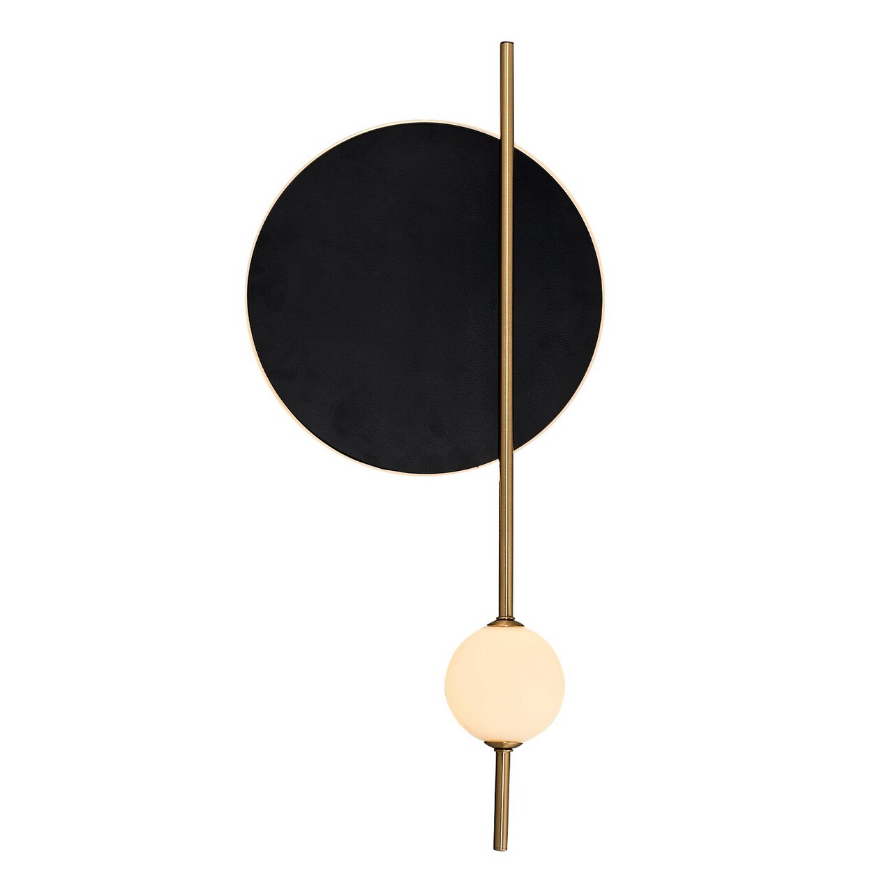 Aplica de perete, Lightric, 414LRC1118, Negru - 2 | YEO