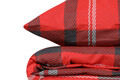 Lenjerie de pat pentru o persoana (FR), Plaid, Life Style, Bumbac Ranforce