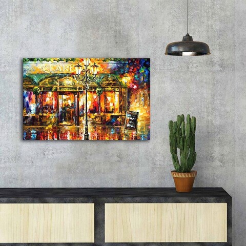 Tablou decorativ, famousart-086, canvas, dimensiune: 45 x 70 cm, multicolor