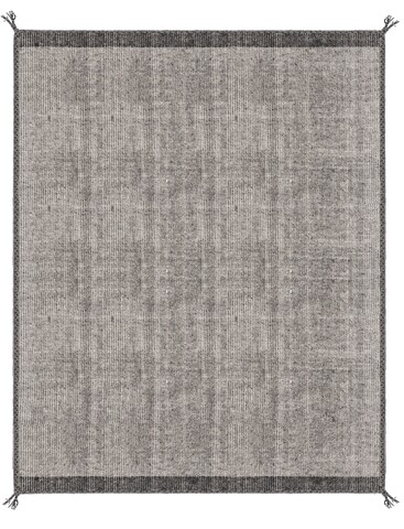 Covor chathu, bizzotto, 200 x 300 cm, lana, verso din bumbac, gri
