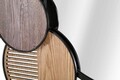 Oglinda decorativa Woody, Mauro Ferretti, 123.2 x 63.5 cm, fier/MDF, multicolor