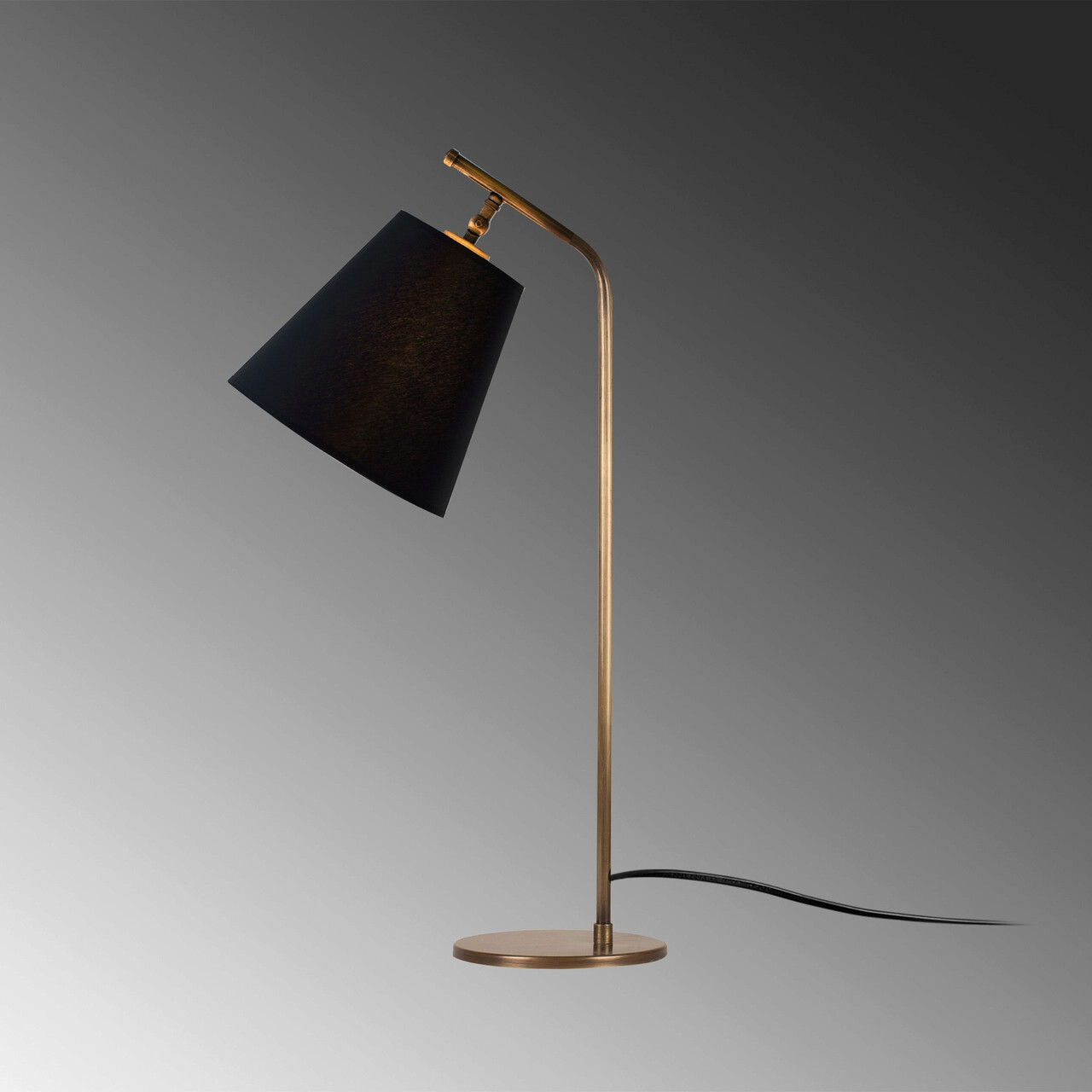 Lampa de masa Opviq 527ABY2191 Negru / Vintage