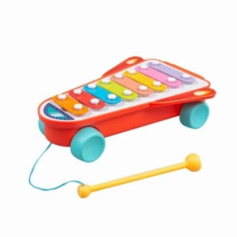 Jucarie muzicala xilofon, Baby Piano, HE8040, 18M+, plastic, multicolor