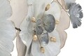 Decoratiune de perete 3D Flowery, Mauro Ferretti, 60x119 cm, fier