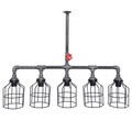 Lustra, Evila Originals, 791EVL2508, Fier, Negru