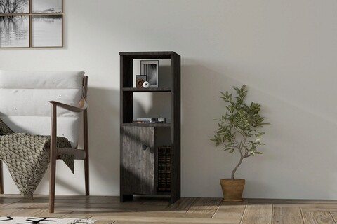Corp biblioteca, asse home, owen, 33.2x91.8x31.4 cm, antracit