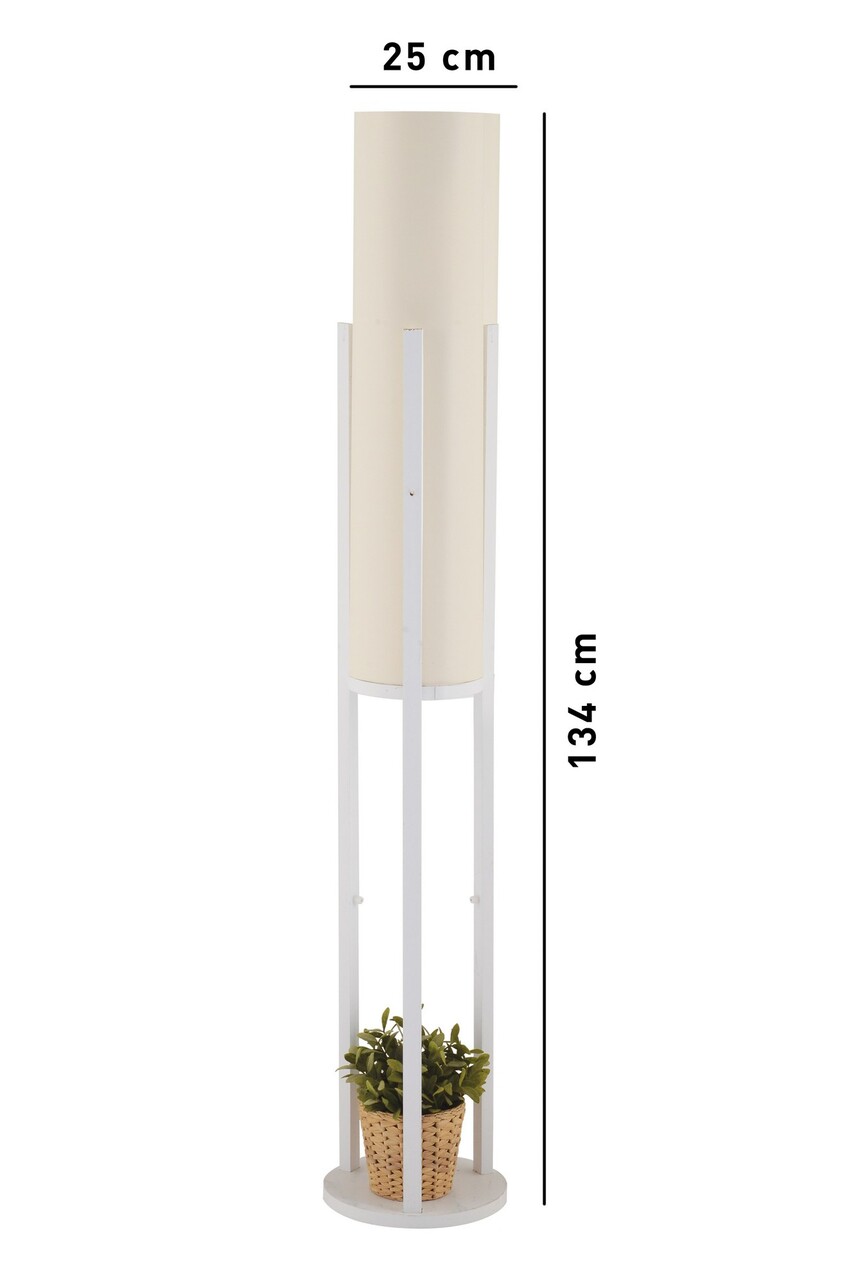 Lampadar, L'essentiel Maison, 390FLH2283, Alb - view 4