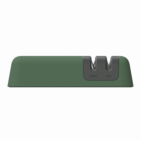 Ascutitor de cutite BergHOFF, Leo, 16.5 x 3.5 x 4 cm, ABS/ceramica, verde