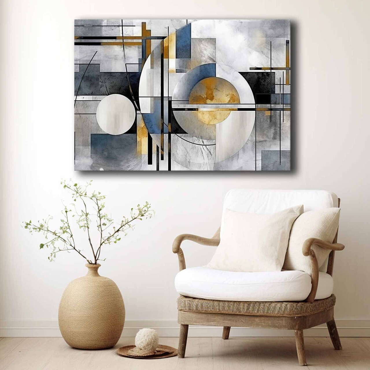 Tablou decorativ, 70100softc-007, Lemn, Multicolor - view 3