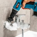 Set perii de curatare pentru bormasina 5 piese Sofklin, InnovaGoods, gri/negru