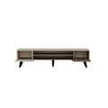 Comoda TV, Arnetti, Clark, 180x37x45 cm, PAL, Nuc / Bej