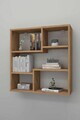 Raft de perete, Hanah Home, Myra09, 70.8x74.4x20 cm, Maro